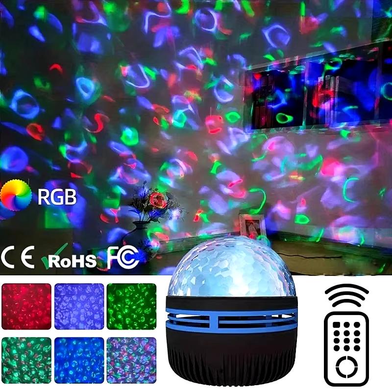 Smart RGB LED Starry Galaxy Wave Projector