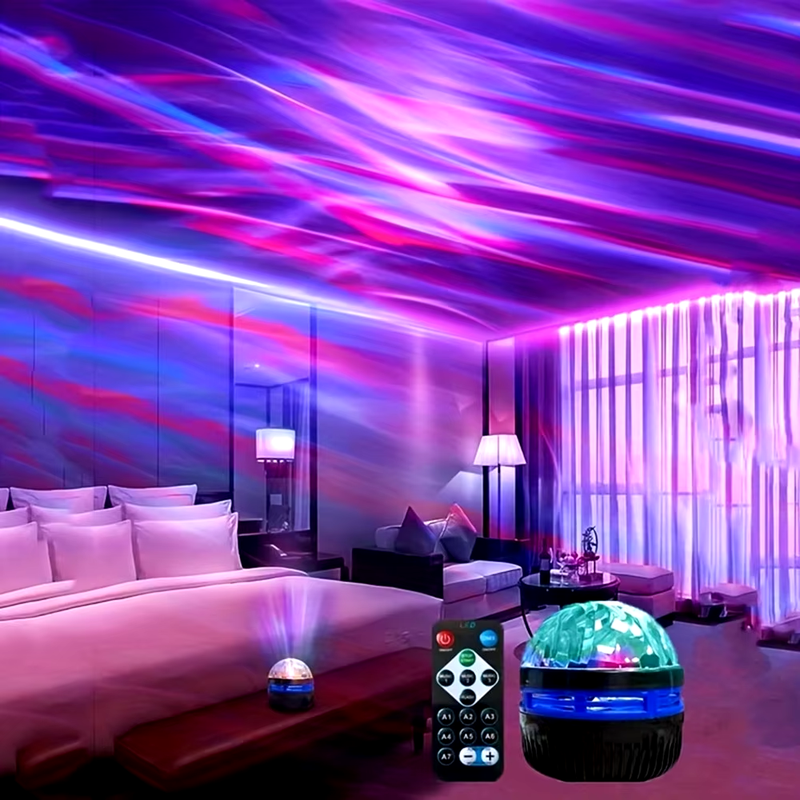 Smart RGB LED Starry Galaxy Wave Projector